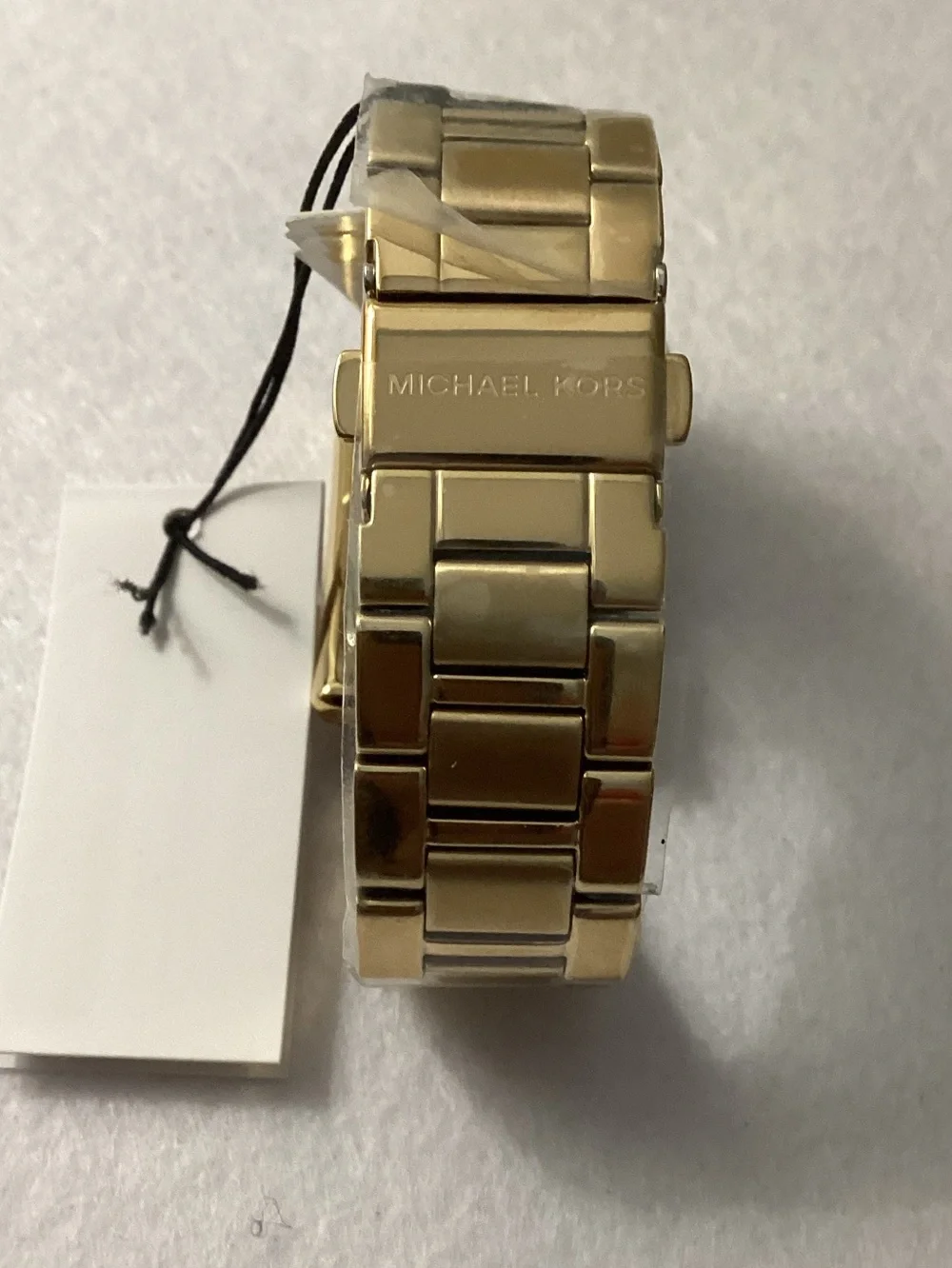 Michael Kors Essex Gold-Tone Stainless Steel Watch, 26x36mm